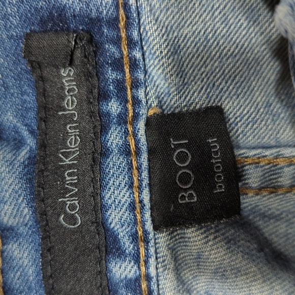Calvin Klein Boot Cut Jeans Sz. 33/31 - Picture 5 of 9